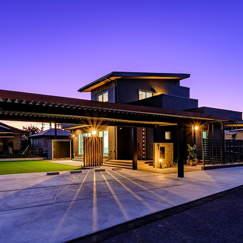 インフォメーション住宅産業のエクステリア1