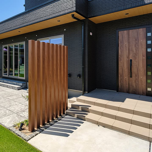 インフォメーション住宅産業のエクステリア4