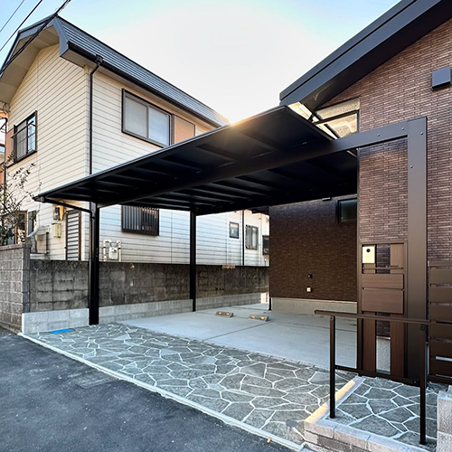 インフォメーション住宅産業のエクステリア1